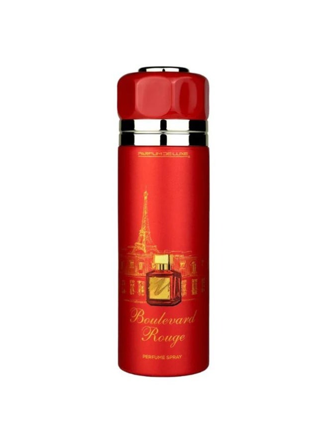PARFUM DELUXE BOULEVARD ROUGE Perfume spray 200ml